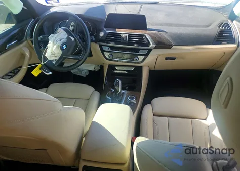 2020 BMW X3 Sdrive30I z USA, uszkodzony, nr VIN 5UXTY3C09L9B20691